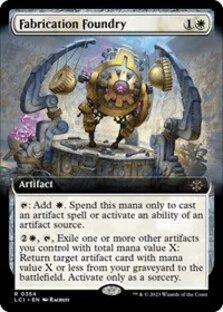 Fabrication Foundry (Extended Art) (Foil)