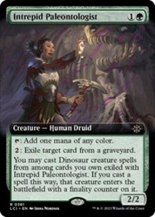 Intrepid Paleontologist (Extended Art) (Foil)