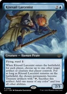Kitesail Larcenist (Extended Art) (Foil)