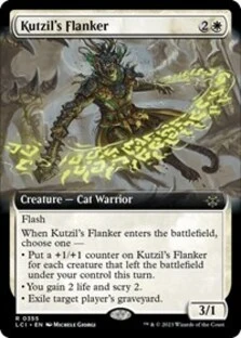 Kutzil's Flanker (Extended Art) (Foil)