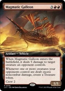 Magmatic Galleon (Extended Art) (Foil)