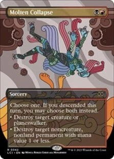 Molten Collapse (Borderless) (Foil)