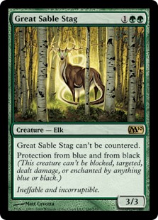 Great Sable Stag (Foil)