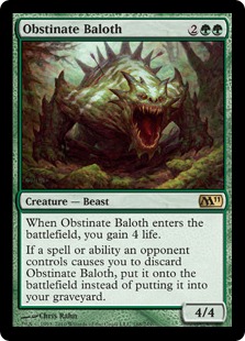 Obstinate Baloth Obstinate Baloth