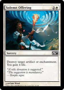 Solemn Offering (Foil)