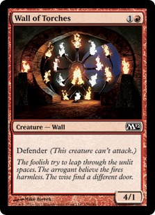 Wall of Torches