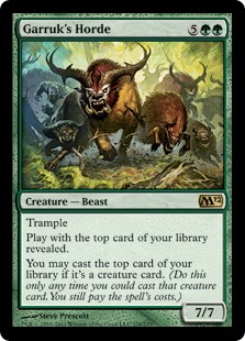 Garruk's Horde (Foil)