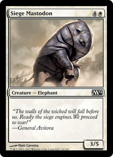 Siege Mastodon (Foil)