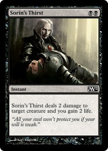 Sorin's Thirst (Foil)
