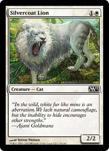 Silvercoat Lion (Foil)