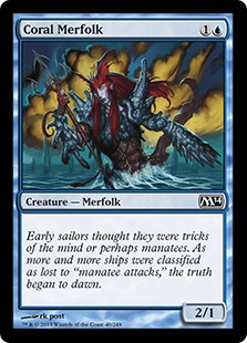 Coral Merfolk (Foil)
