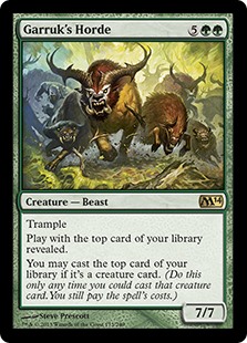 Garruk's Horde (Foil)