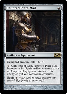 Haunted Plate Mail (Foil)