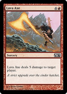 Lava Axe (Foil) Lava Axe (Foil)