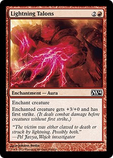 Lightning Talons (Foil) Lightning Talons (Foil)