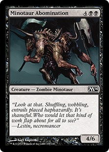 Minotaur Abomination (Foil) Minotaur Abomination (Foil)