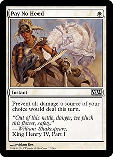 Pay No Heed (Foil) Pay No Heed (Foil)