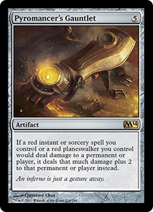 Pyromancer's Gauntlet (Foil) Pyromancer's Gauntlet (Foil)