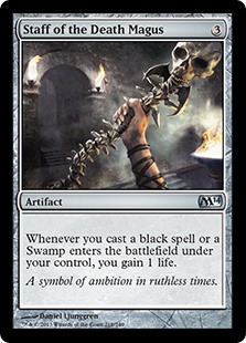 Staff of the Death Magus (Foil)