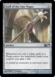 Staff of the Sun Magus (Foil)