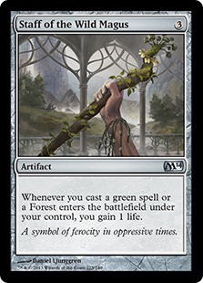 Staff of the Wild Magus (Foil)