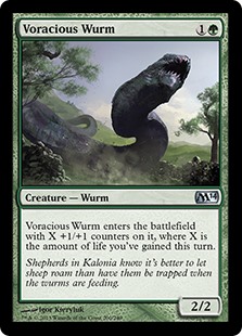 Voracious Wurm (Foil) Voracious Wurm (Foil)