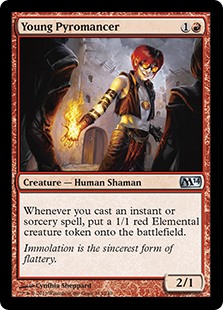 Young Pyromancer (Foil) Young Pyromancer (Foil)