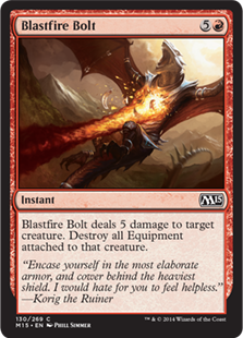 Blastfire Bolt (Foil) Blastfire Bolt (Foil)
