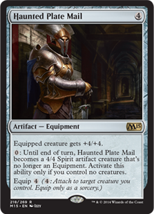 Haunted Plate Mail (Foil)