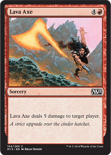 Lava Axe (Foil)