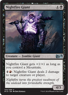 Nightfire Giant (Foil)