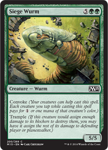 Siege Wurm (Foil)