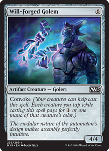 Will-Forged Golem (Foil)