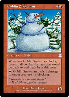 Goblin Snowman