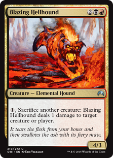 Blazing Hellhound (Foil)