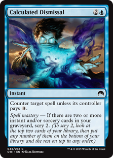 Calculated Dismissal (Foil)