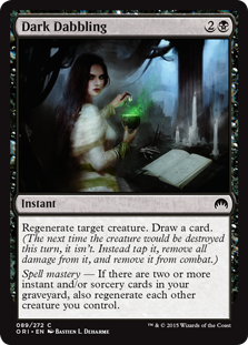 Dark Dabbling (Foil)