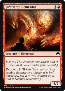Firefiend Elemental (Foil)