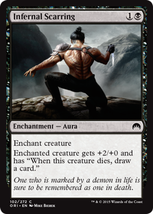 Infernal Scarring (Foil) Infernal Scarring (Foil)