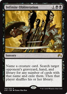 Infinite Obliteration (Foil) Infinite Obliteration (Foil)