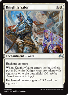 Knightly Valor (Foil)