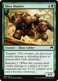 Rhox Maulers (Foil)