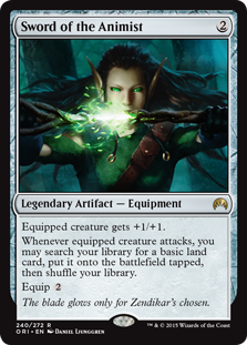 Sword of the Animist (Foil)