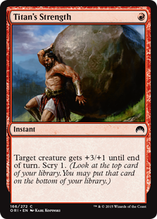 Titan's Strength (Foil)