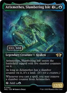 Arixmethes, Slumbering Isle (Foil)