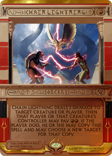 Chain Lightning - Amonkhet Invocation