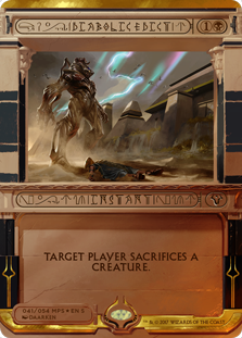 Diabolic Edict - Amonkhet Invocation