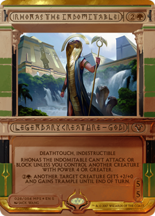 Rhonas the Indomitable - Amonkhet Invocation