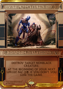 Slaughter Pact - Amonkhet Invocation