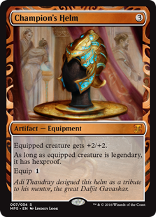 Champion's Helm - Kaladesh Invention